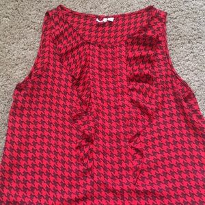 ELLE ruffle woven top